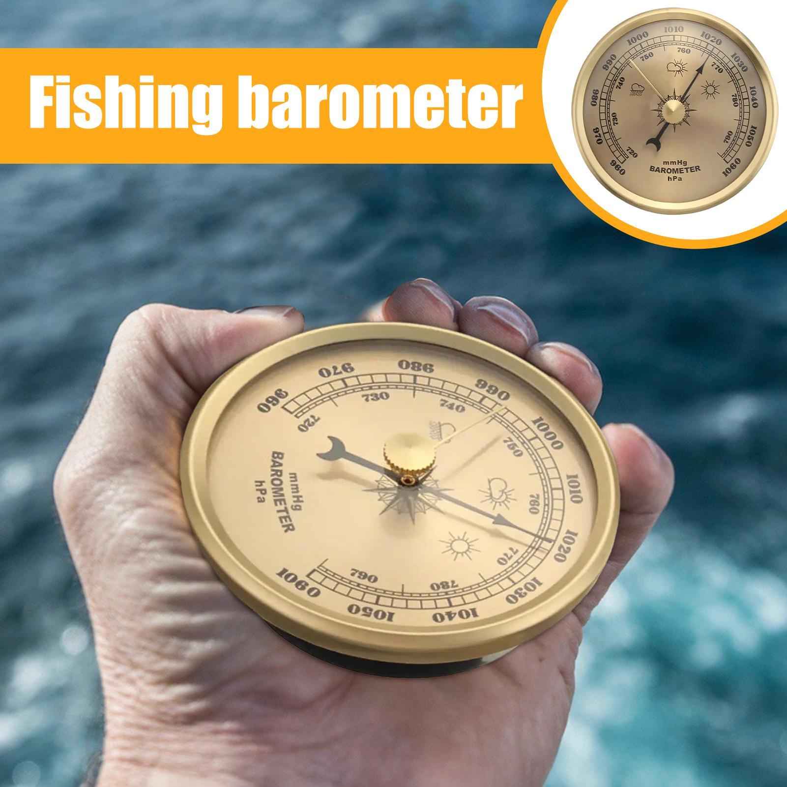Hunting Outdoor Thermometer - Barometer Air Pressure Gauge Weather Forecast