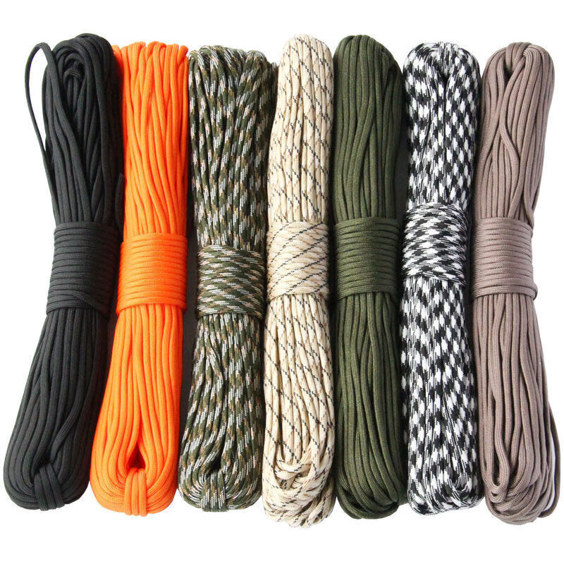 Paracord Survival Bracelet - 9-Core 650lb Paracord 5/15/31m Dia 4mm