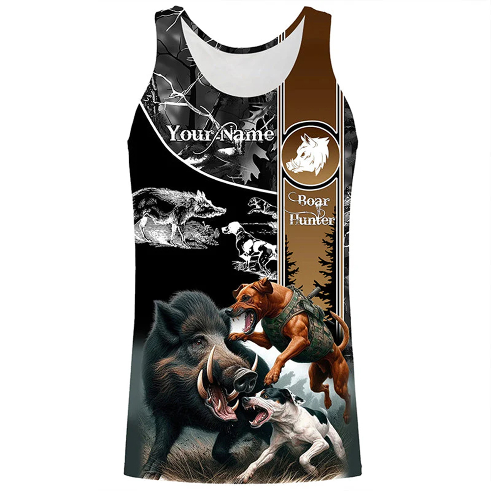 Custom Name Boar Hunter Tank T - огляд і ціна Wildman Hunting & Outdoor Price List