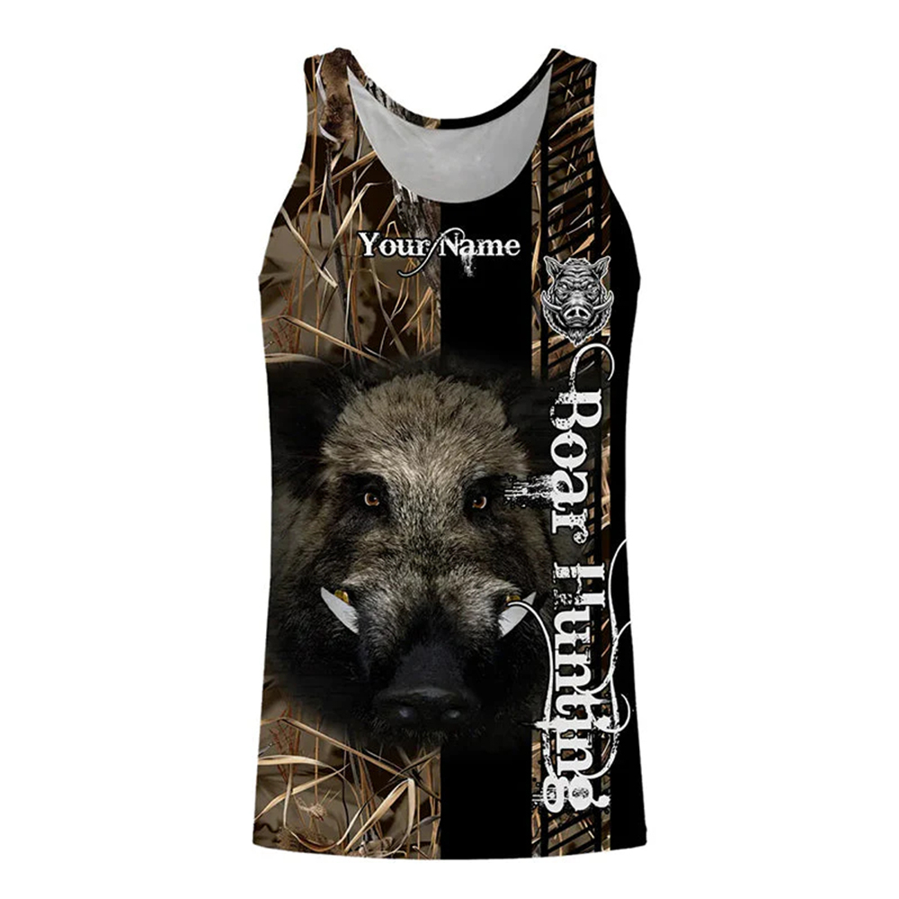 Custom Name Boar Hunter Tank T - огляд і ціна Wildman Hunting & Outdoor Price List
