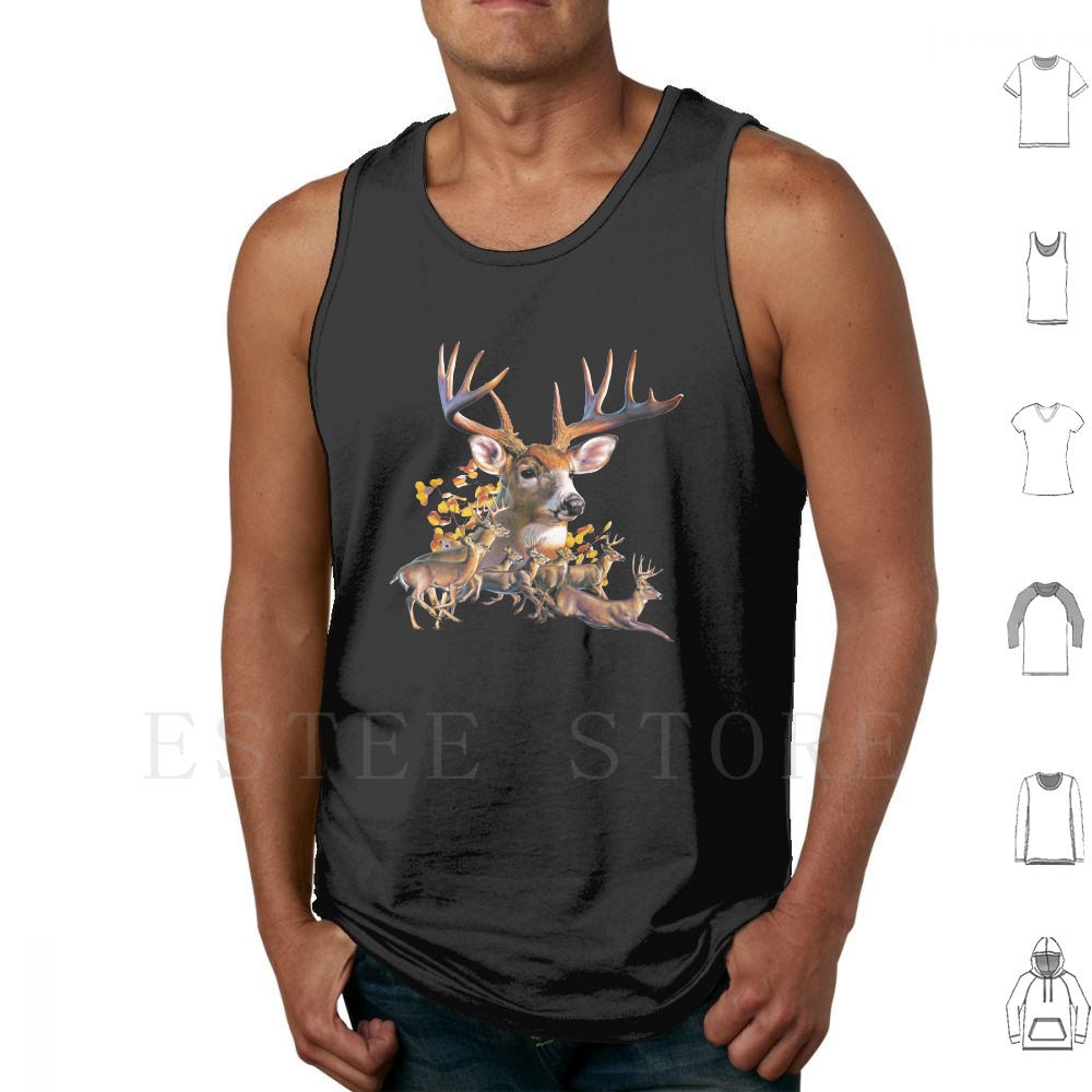 Deer Collage Tank Tops Vest Sl - огляд і ціна Wildman Hunting & Outdoor Price List