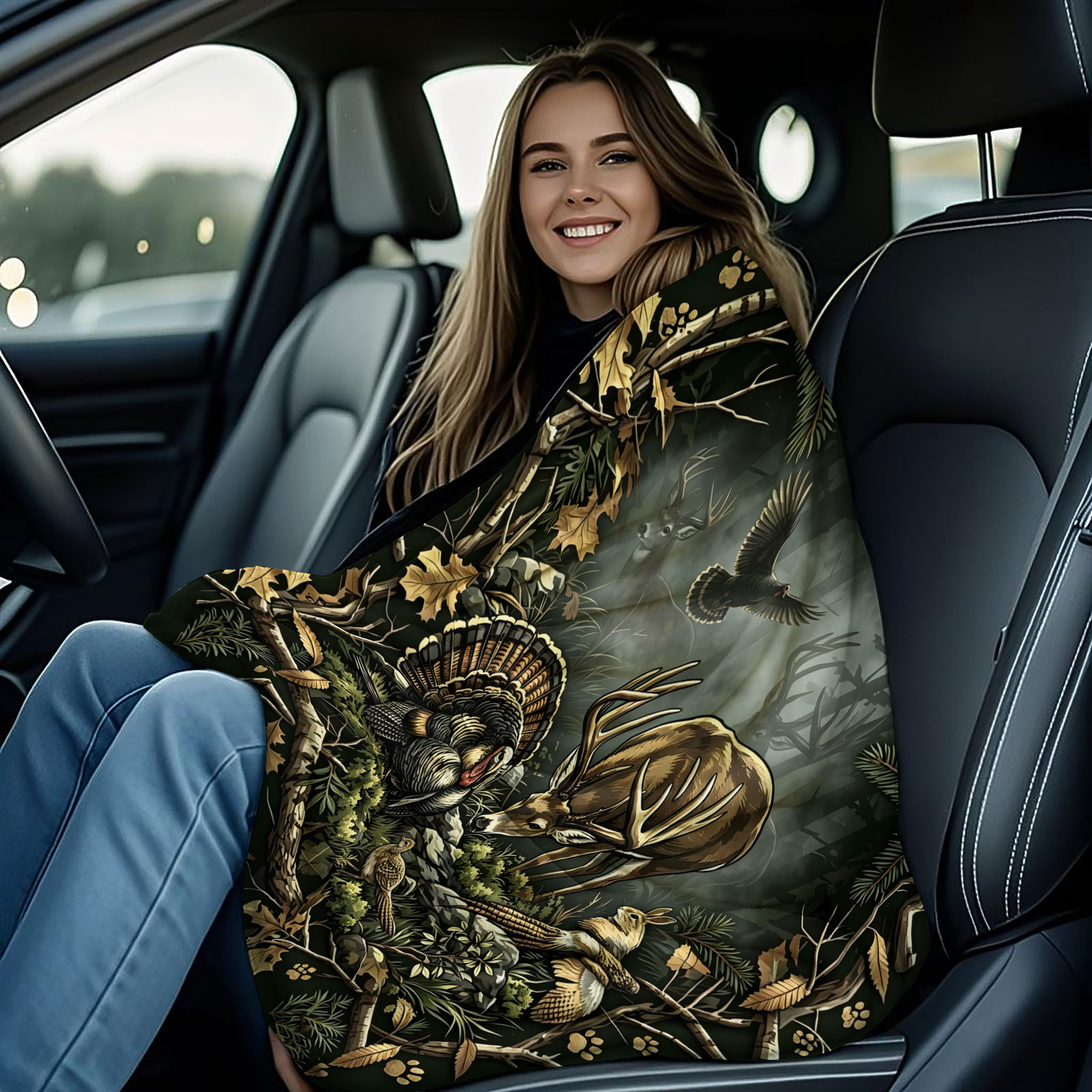 Vintage Woodland Animal Throw  - огляд і ціна Wildman Hunting & Outdoor Price List
