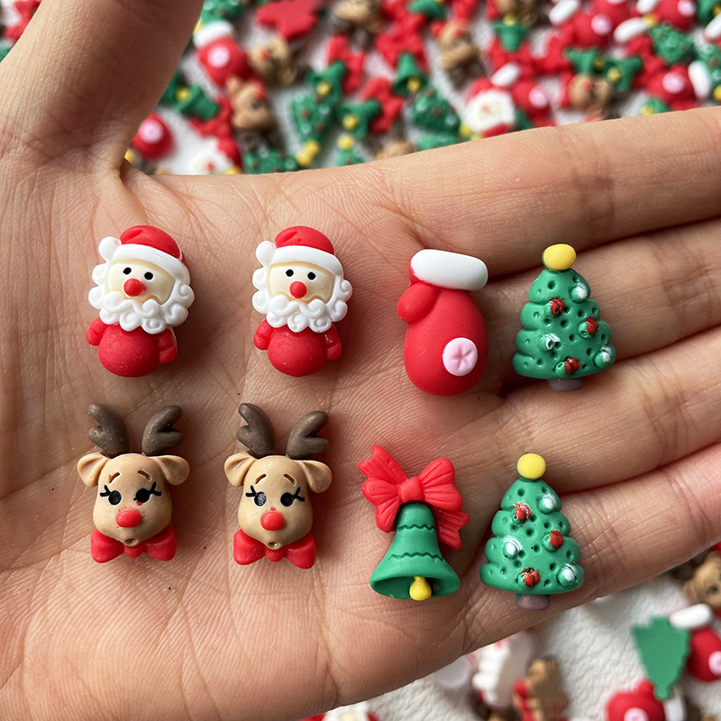10Pcs Christmas Nails Charms C - огляд і ціна Elk Bugle Call