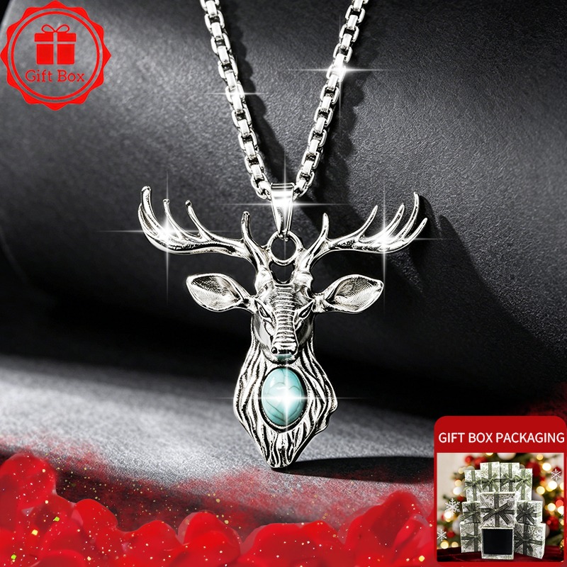 Vintage Stag Deer Head Pendant - огляд і ціна Elk Bugle Call