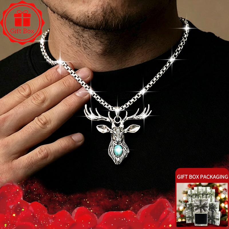 Vintage Stag Deer Head Pendant - огляд і ціна Elk Bugle Call