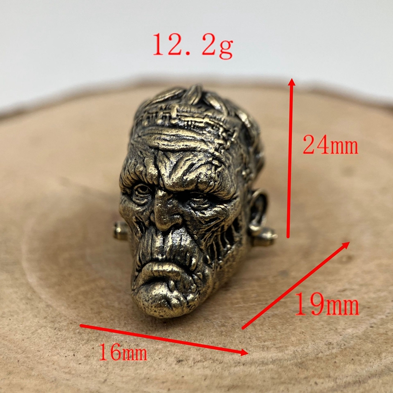 Crazy scientist Head Sculpture - огляд і ціна Paracord Survival Bracelet