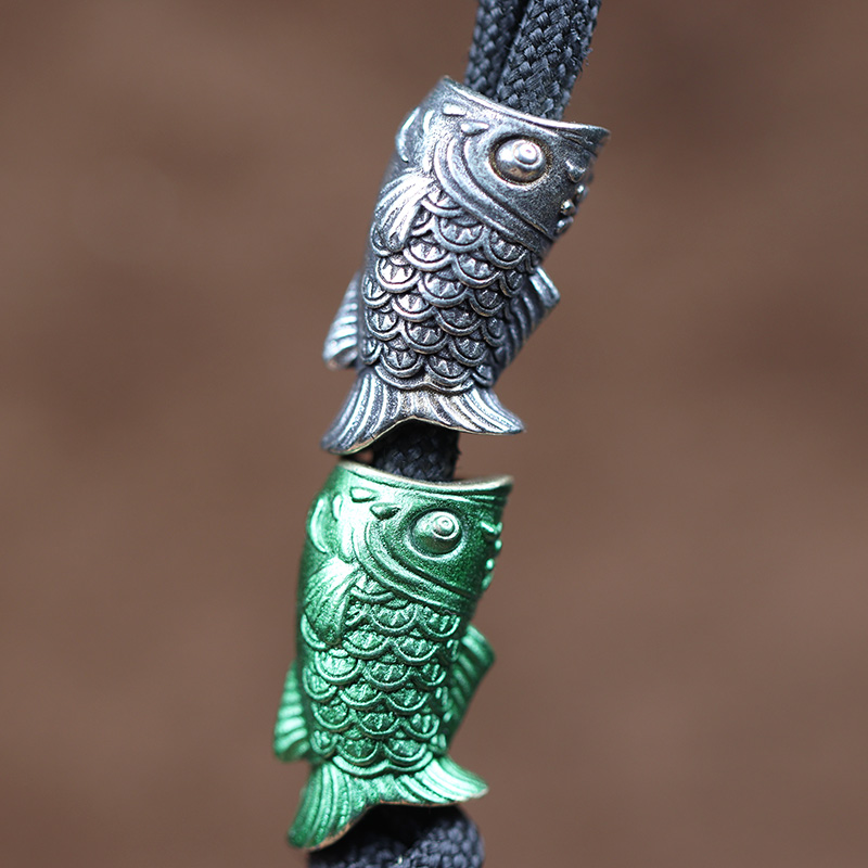 Koinobori Brass Knife Beads Ca - огляд і ціна Paracord Survival Bracelet
