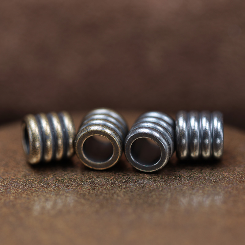 5.5mm Hole Cylinder Brass Knif - огляд і ціна Paracord Survival Bracelet