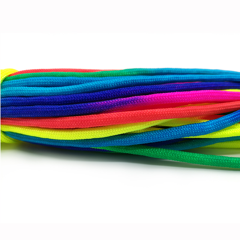 31meters 4mm Rainbow Colors Co - огляд і ціна Paracord Survival Bracelet
