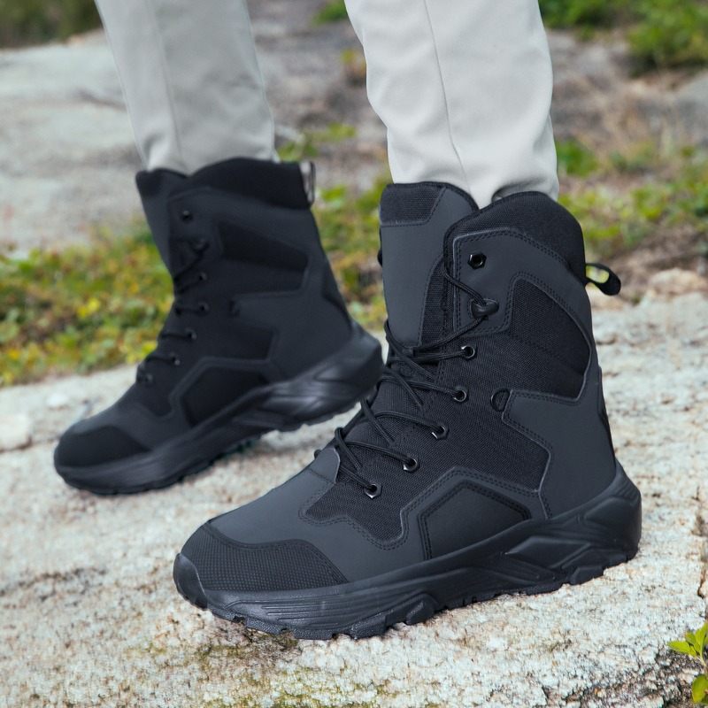 Men Tactical Boots Lace Up Wil - огляд і ціна Wildman Hunting & Outdoor Price List