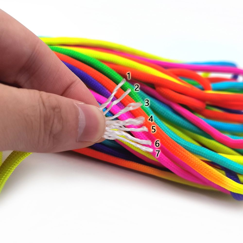 Parachute Cord Lanyard Paracor - огляд і ціна Paracord Survival Bracelet