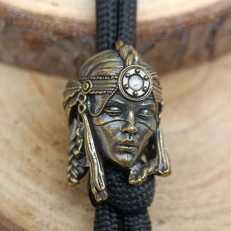 Tribe Female Warrior Brass Kni - огляд і ціна Paracord Survival Bracelet