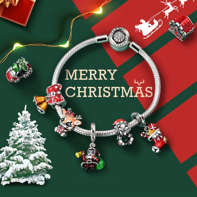 2026 New Christmas Charms 925  - огляд і ціна Elk Bugle Call